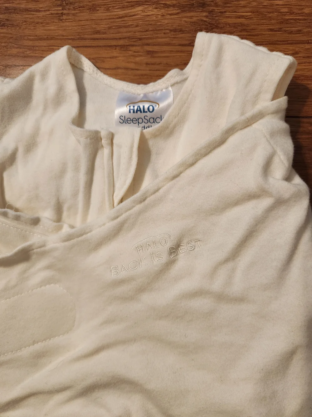 Halo Sleepsack Baby Infant Sleeveless Sleep Sack Swaddle Cream Unisex, Newborn